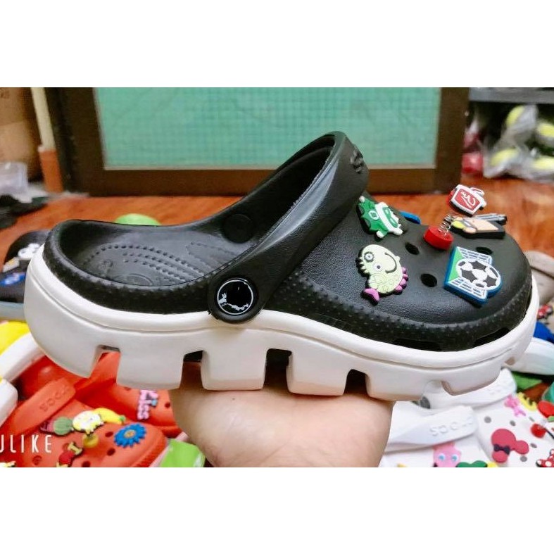 Dép sục cross thời trang nam nữ + Tặng kèm 10 jib | BigBuy360 - bigbuy360.vn