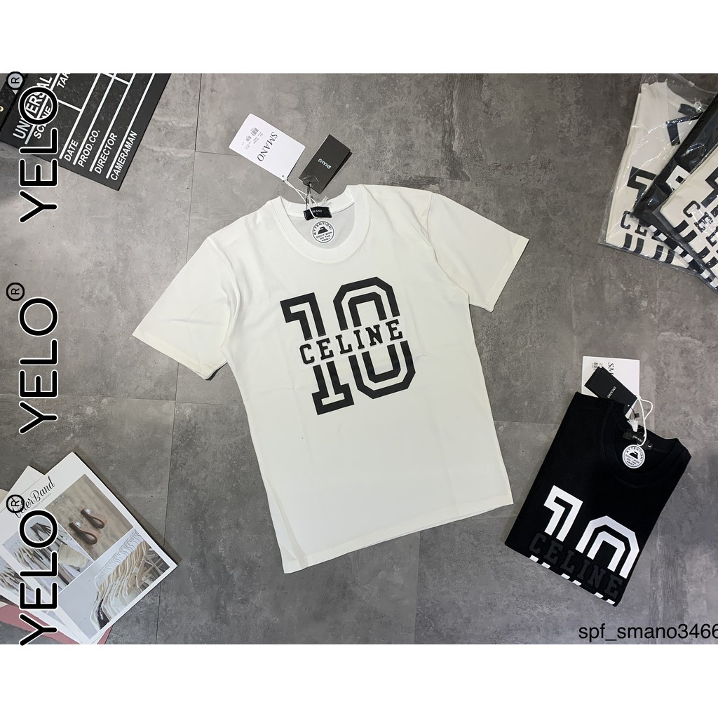 Áo Thun Hè 2021 Áo Phông Nam Tay Ngắn In Chữ Số 3D Chất Liệu Thun Thoáng Mát YELO- AC101 | BigBuy360 - bigbuy360.vn