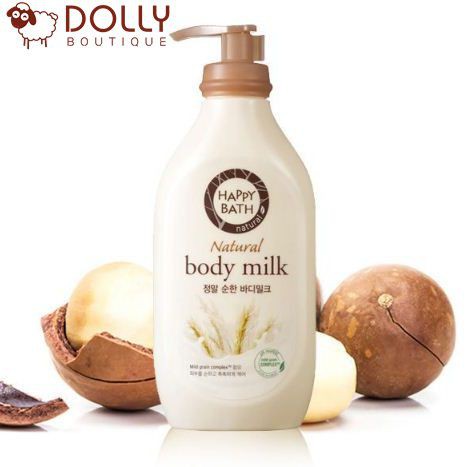 SỮA DƯỠNG THỂ HAPPY BATH BODY MILK NATURAL 450ml