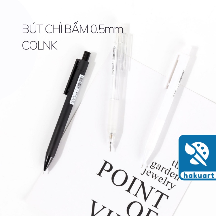 Bút Chì Bấm COLNK Ngòi 0.5mm - Họa Cụ Hakuart
