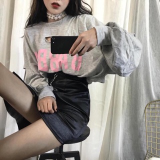 Chân váy vạt xéo Ulzzang