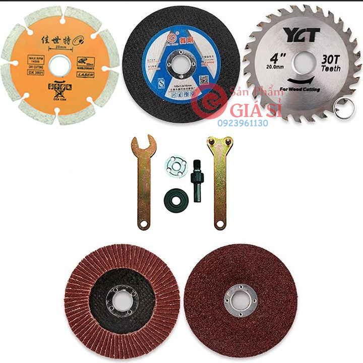 Bộ chuyển đổi máy khoan thành máy cưa - máy mài máy cắt - đầu chuyển đổi máy khoan ❤️freeship❤️
