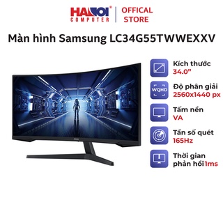 Mua Màn hình Samsung LC34G55TWWEXXV (34inch/WQHD/VA/165Hz/1ms/250nits/HDMI+DP+Audio/FreeSync)