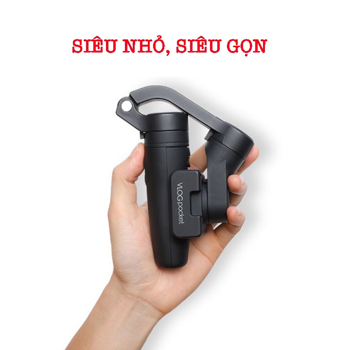 GIMBAL Vlog Pocket ( ĐEN ) | Tay cầm chống rung cho điện thoại nhỏ gọn nhất - BẢO HÀNH 12 THÁNG | BigBuy360 - bigbuy360.vn