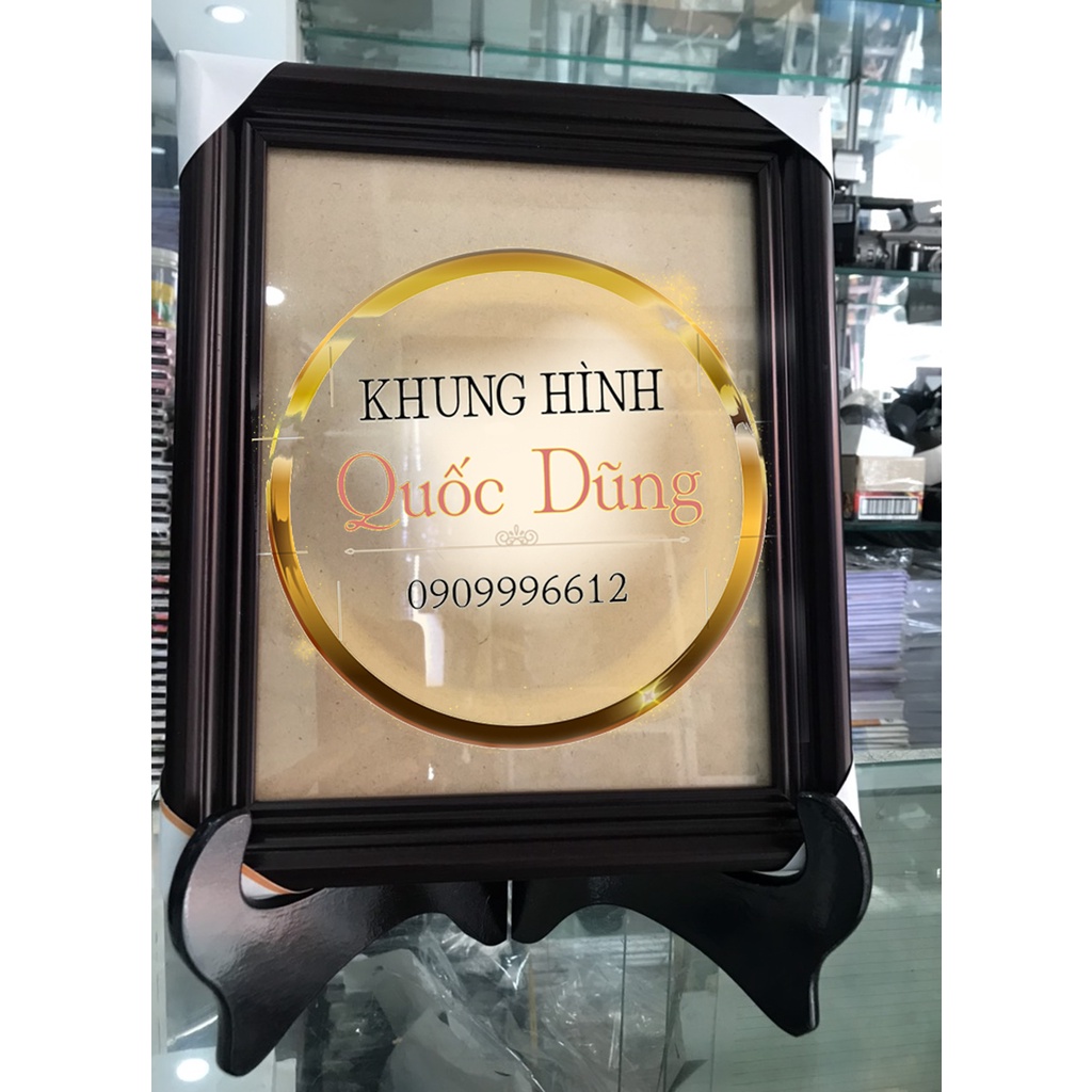 Khung hình  kích thước tấm hình hoặc kích thước kiếng