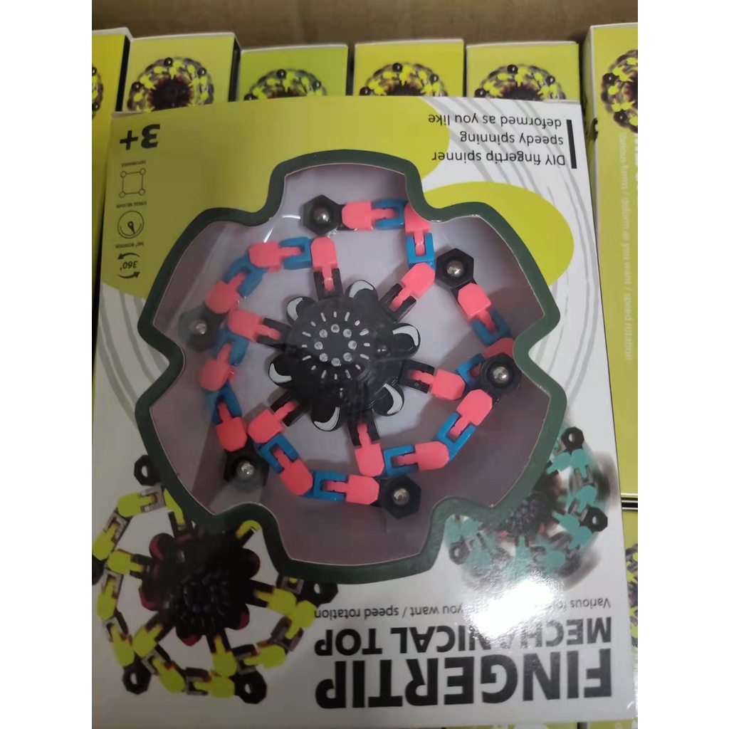 Con quay đồ chơi rôbốt Fidget Spinner 2022 giúp giảm stress cho trẻ em và người lớn