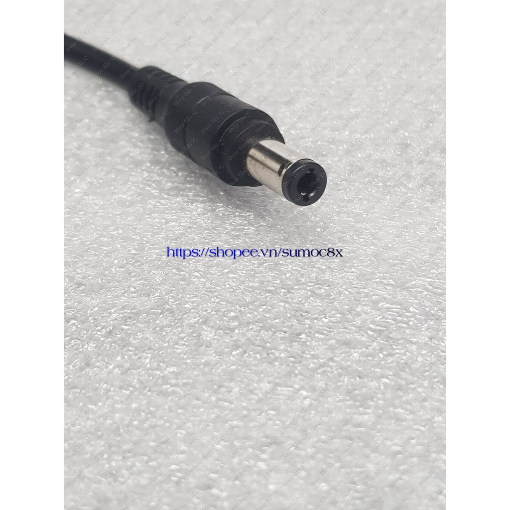 Dây sạc 5.5x2.5mm dùng cho ASUS LENOVO TOSHIBA nối máy cấp dòng - chất lượng tốt có cuộn khử từ