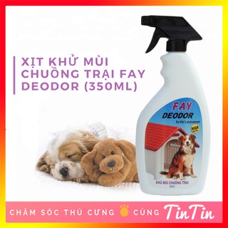 KHỬ MÙI CHUỒNG TRẠI FAY DEODOR 350 ml