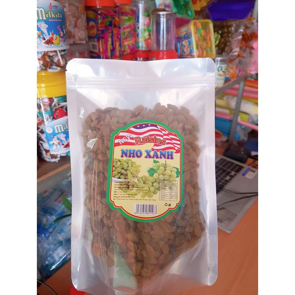 500g nho xanh ninh thuận loại 1 thơm ngon