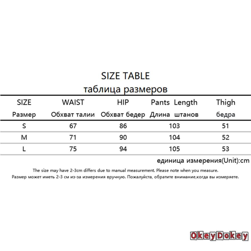 OKDK-Women´s Trousers High Waisted Stretch Flared Pants Vintage Solid Color Jeans