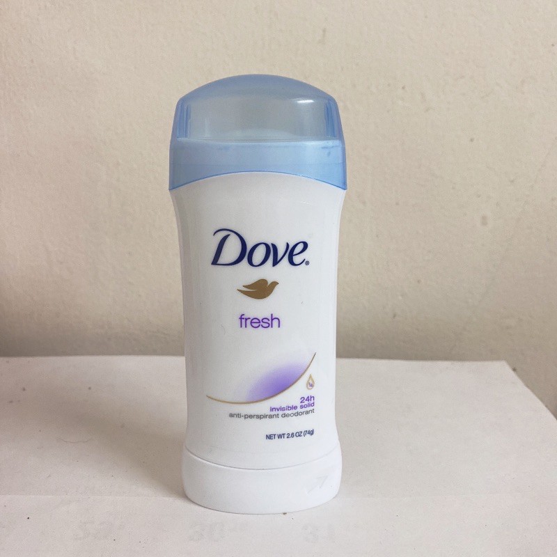 [Hàng USA] Lăn khử mùi dạng sáp dành cho Nữ DOVE Fresh 24h chai 74g