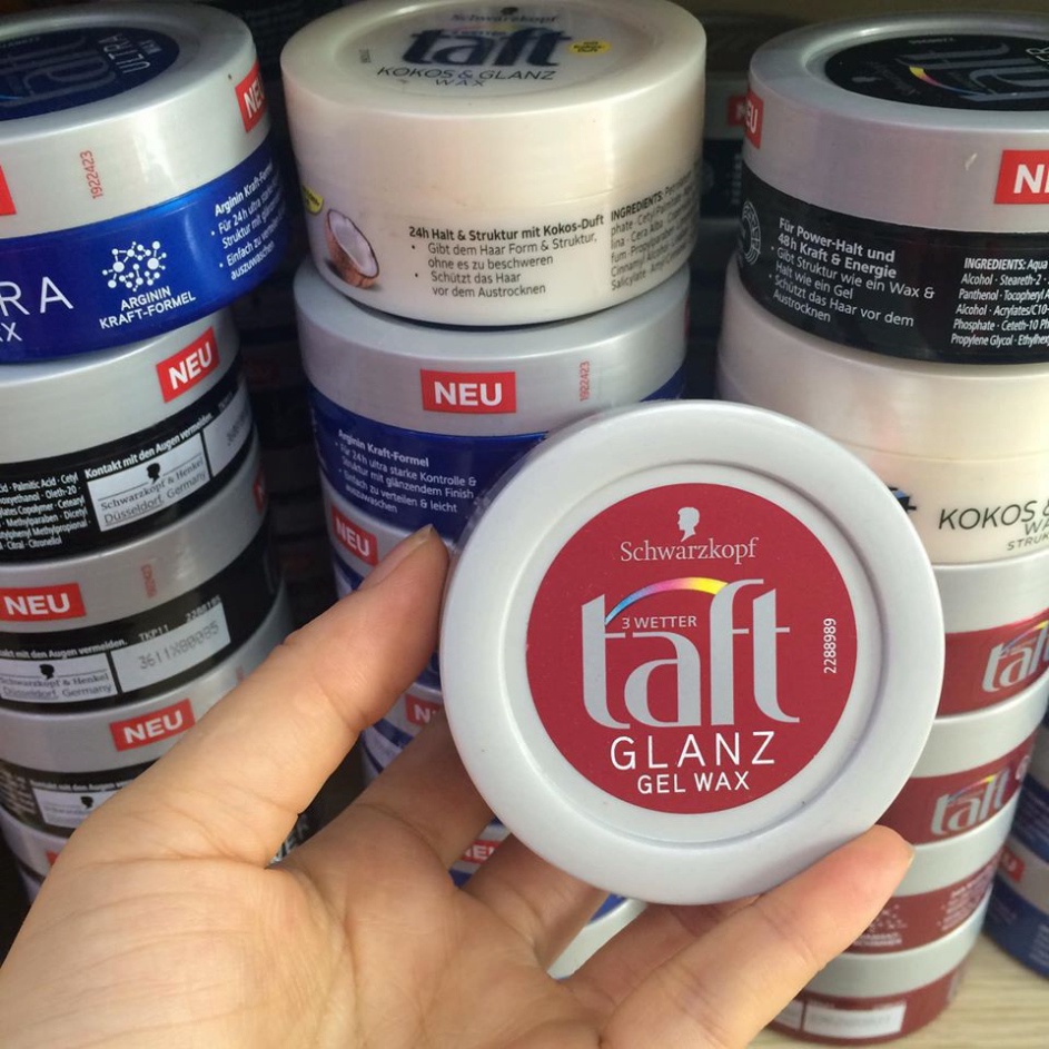 Sáp Vuốt Tóc Taft Power Wax - 75ml - Hàng Đức
