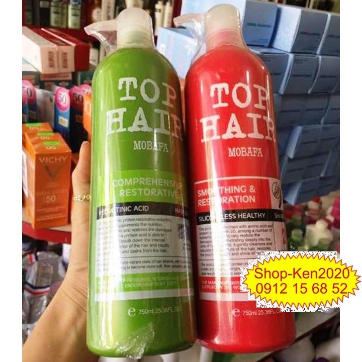 Dầu gội xả Tophair Top Hair Mobafa 750ml Tophair Mobafa