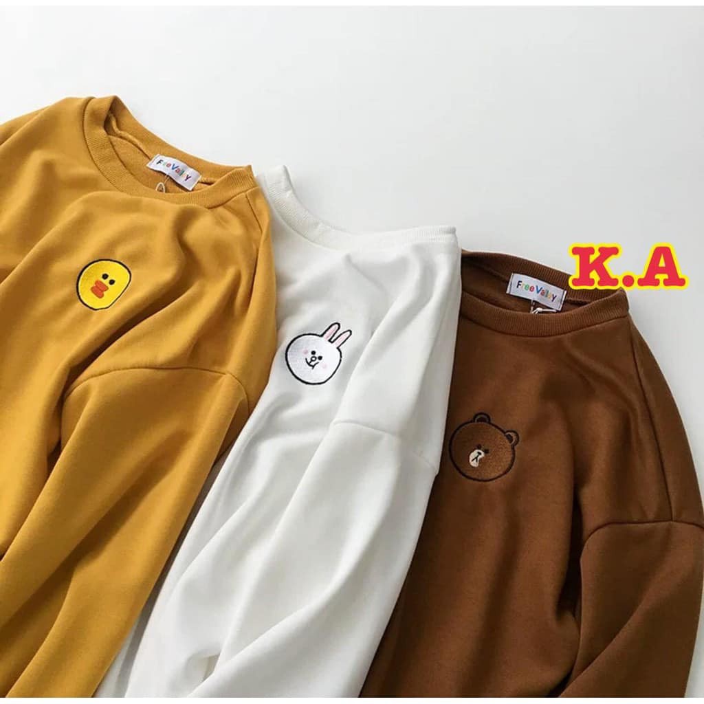 Áo Sweater nỉ thỏ vịt | BigBuy360 - bigbuy360.vn