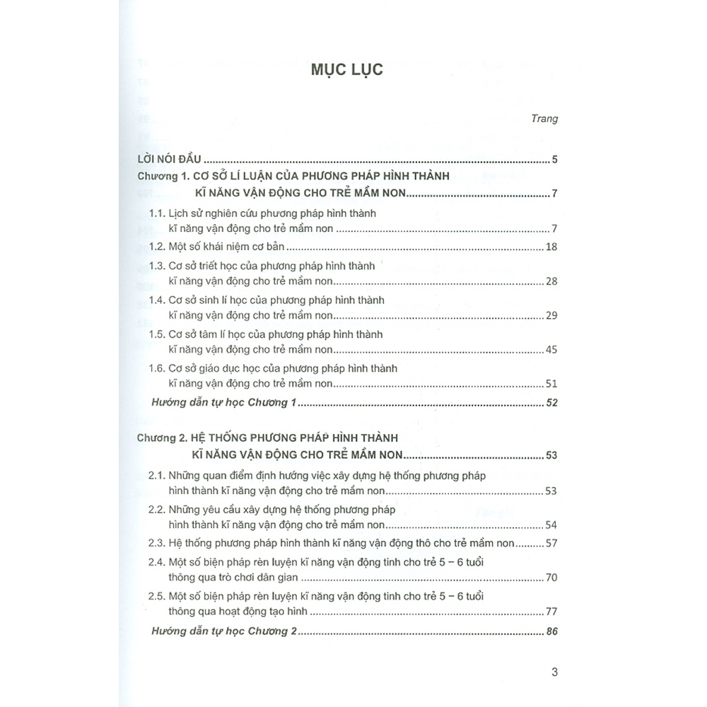 Sách - Phương Pháp Hình Thành Kĩ Năng Vận Động Cho Trẻ Mầm Non