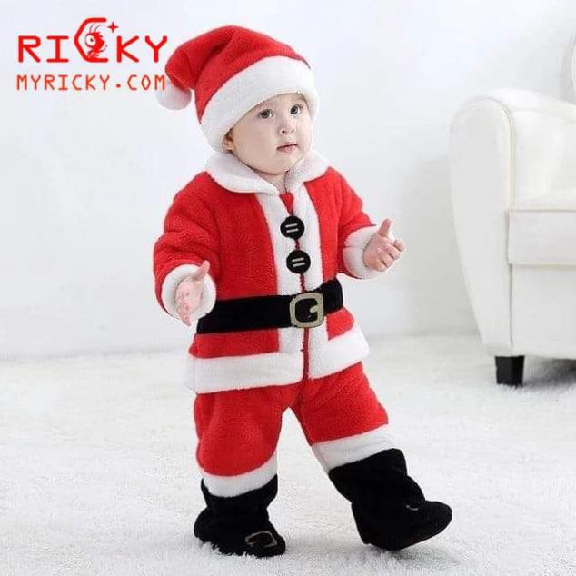 /Bộ quần áo Noel dễ thương cho em bé - Quần áo hóa trang lễ giáng sinh
