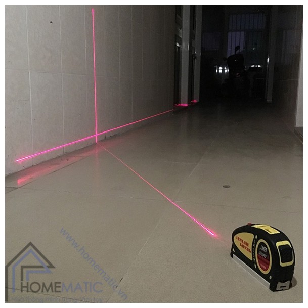 THƯỚC ĐO KHOẢNG CÁCH CÓ LASER CHỈ GÓC KIÊM NIVO LV-05