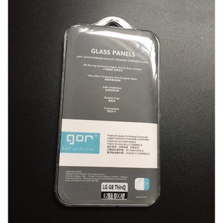 Combo 2 Kính cường lực Gor 9H cho LG G8 ThinQ vát cạnh 2,5D cảm ứng siêu mượt ( Trong suốt )