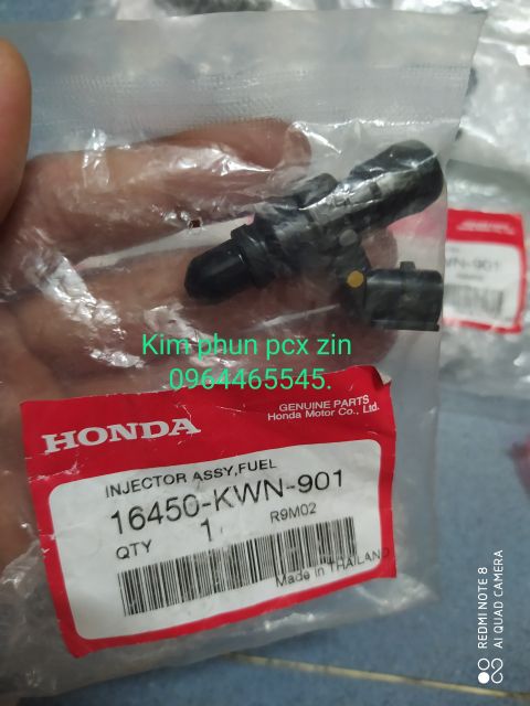 Kim phun xăng PCX 150 zin chính hãng Honda Thái nhập khẩu