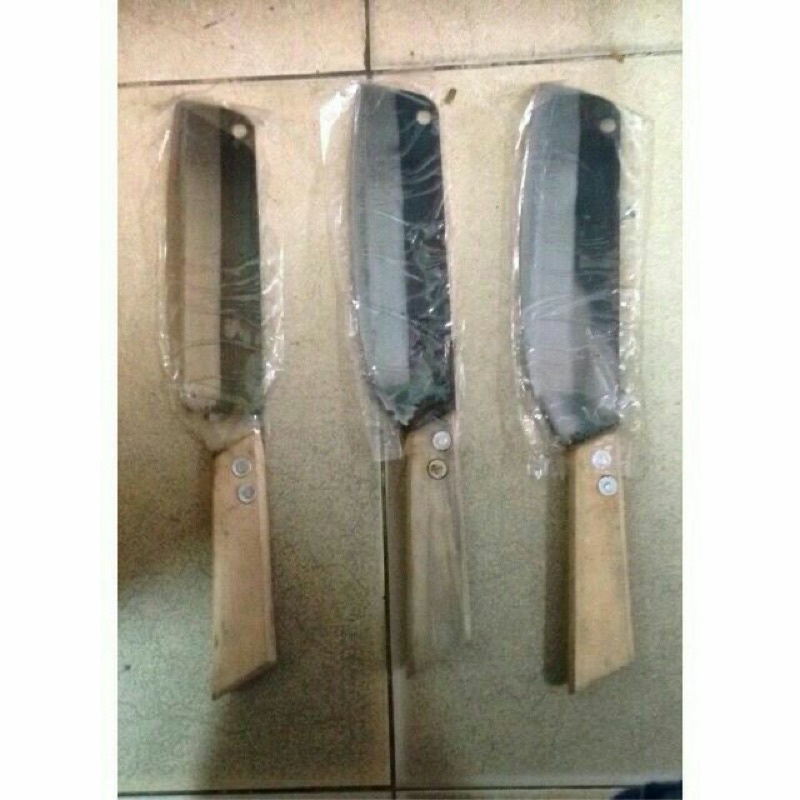 Dao Thái Thịt Siêu Bén RÈN THỦ CÔNG cán gỗ