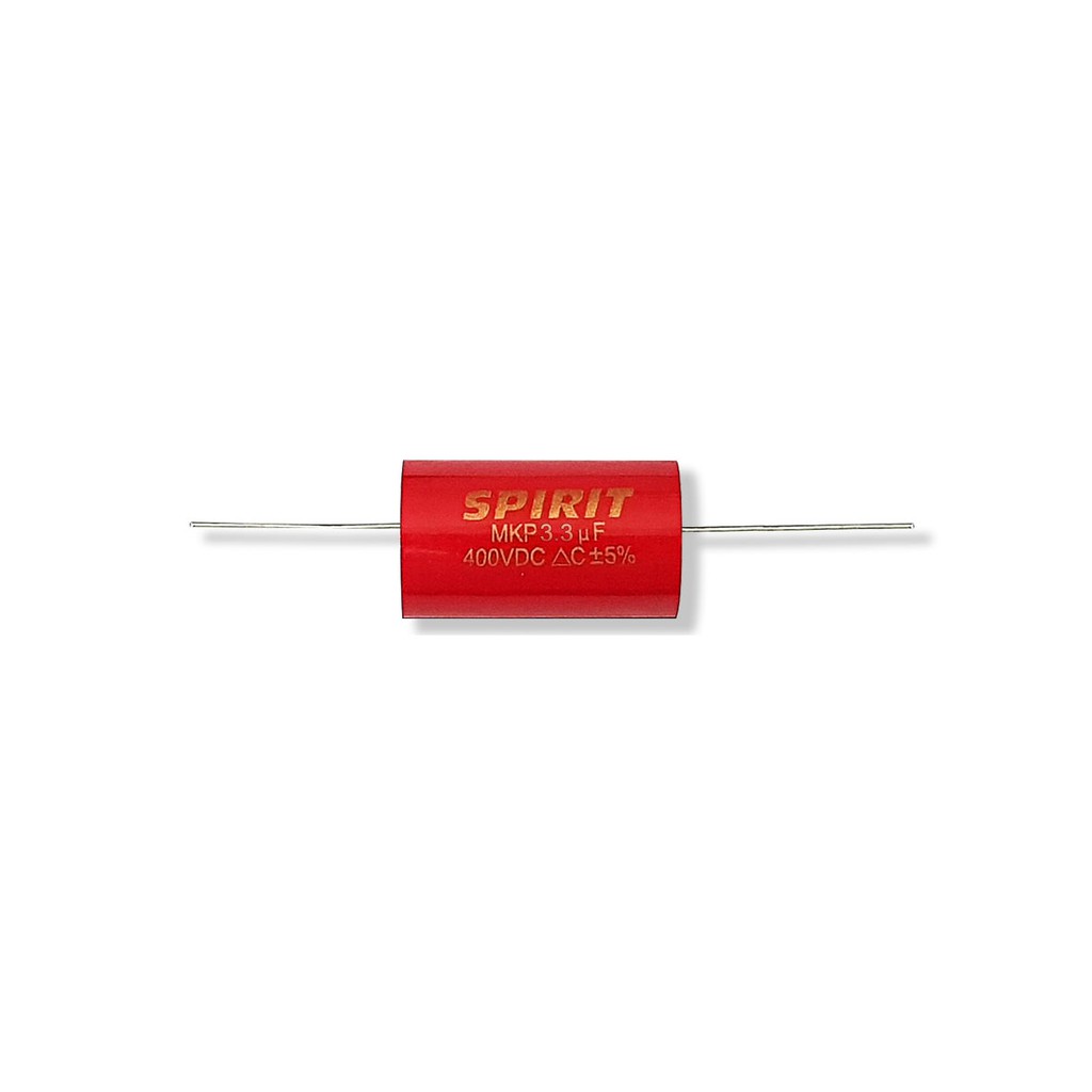 Tụ loa SPIRIT 400V - 3.3UF - Tụ Phân Tần Loa, Tụ Cản Loa Bass, Trung, Treble - Tụ loa không phân cực 2 chân