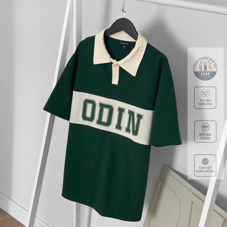 Áo Polo ODin Nam ❤ Áo Thun Có Cổ Chất Liệu Cotton Phong Cách Hàn Quốc