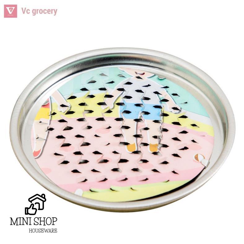 Hộp Đựng Nhang Muỗi Bằng Thép Không Gỉ Có Nắp Đậy An Toàn