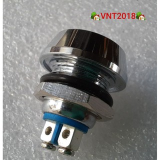 Nút nhấn nhả kim loại phi 12mm cao cấp