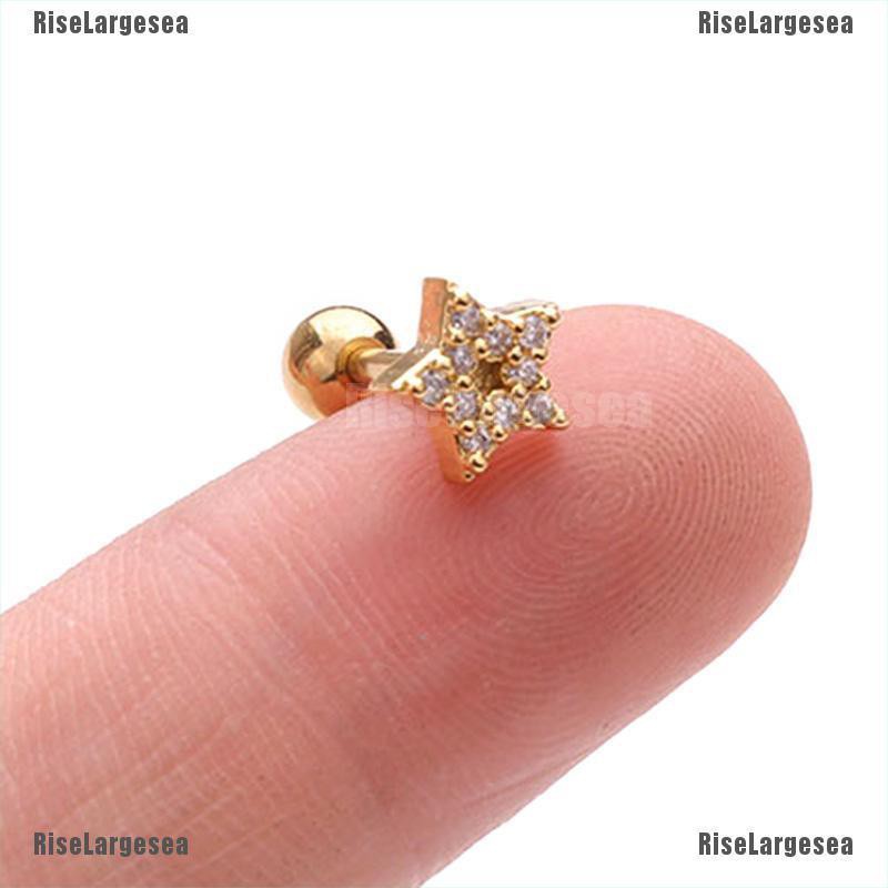 Khuyên Tai Đính Đá