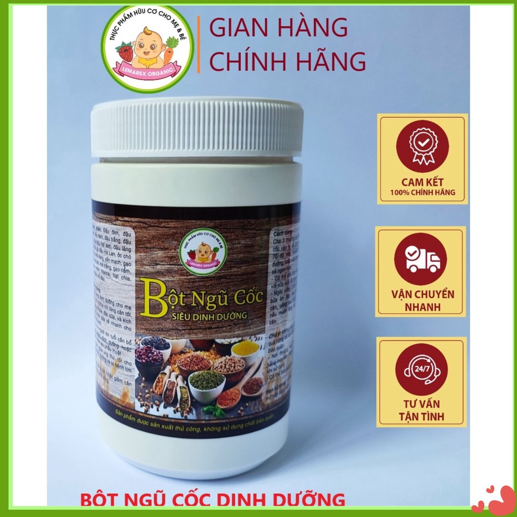 Bột Ngũ Cốc Siêu Dinh Dưỡng 500gram Được Làm Từ 25 Loại Hạt