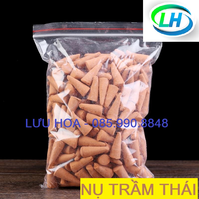 Nhang trầm hương hình nón cao cấp, Nụ trầm hương Thái Lan - Túi 250 nụ hương rất thơm