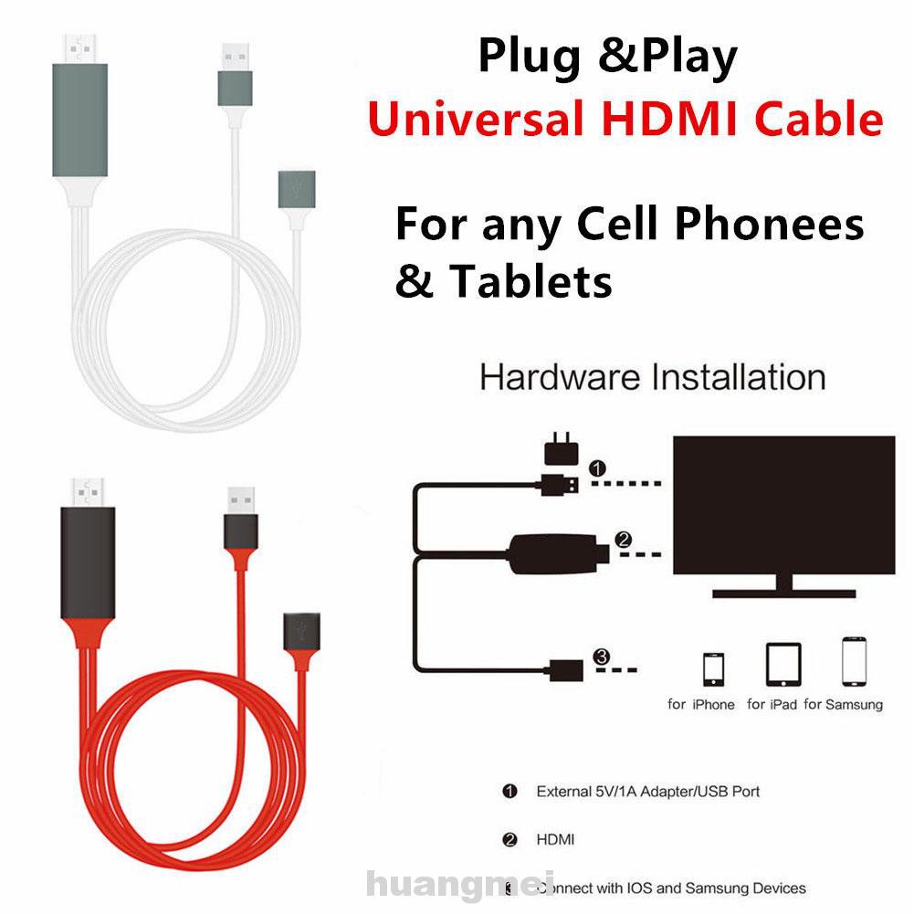 Dây Cáp Hdmi 1080p Cho Iphone 6 7 8 X