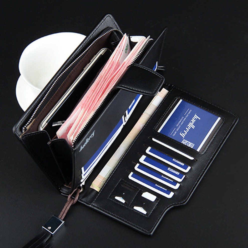 Ví Da Nam Dáng Dài Phong Cách Hàn Quốc