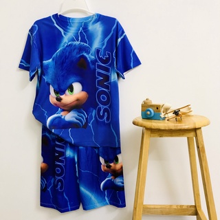 Bộ thun lạnh Sonic cho bé trai