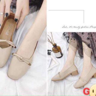 Giày búp bê nơ tiểu thư 3p
