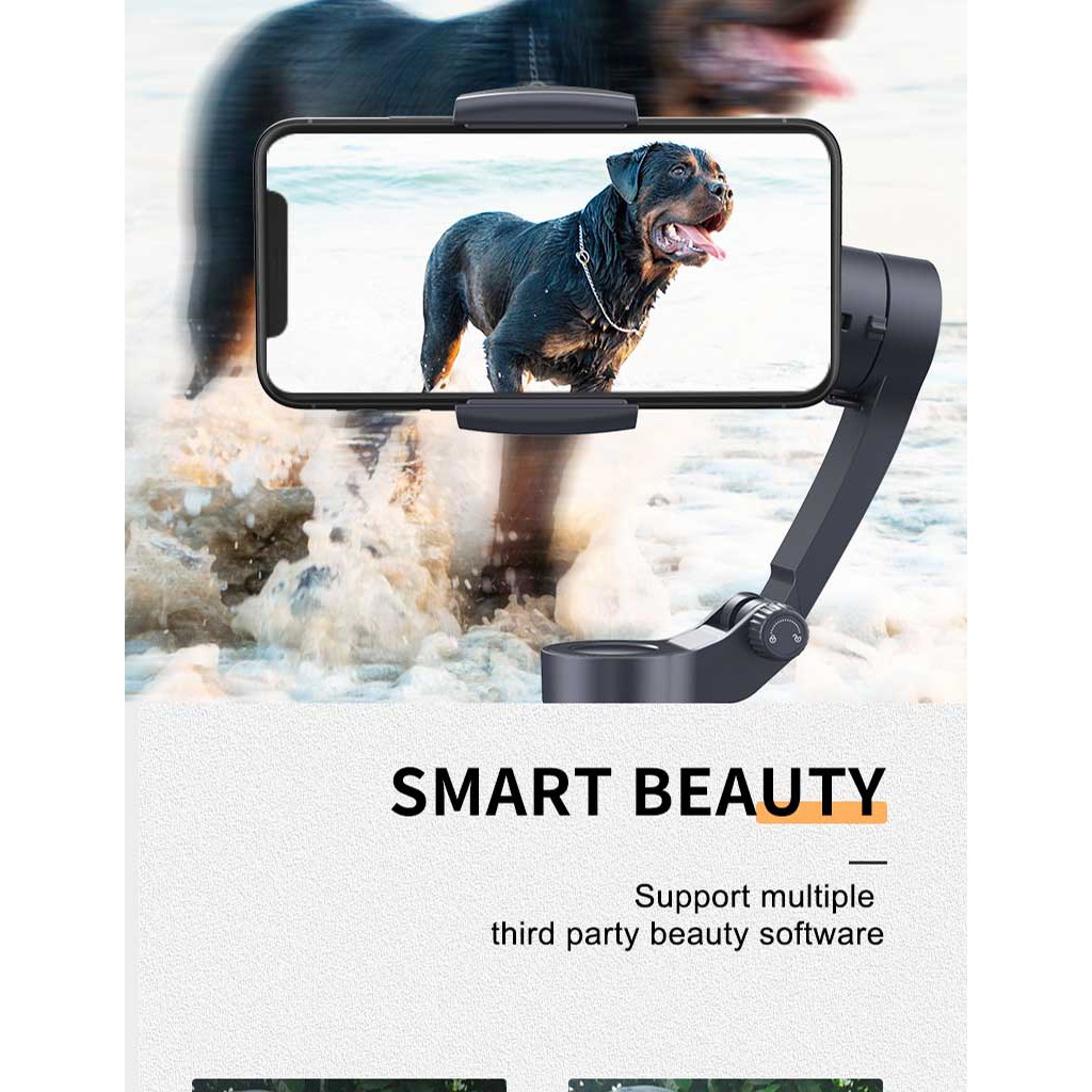 Tay cầm chống rung Gimbal Hukey g7 pro/ G7 Pro Edition cho điện thoại và camera hành trình gopro | BigBuy360 - bigbuy360.vn