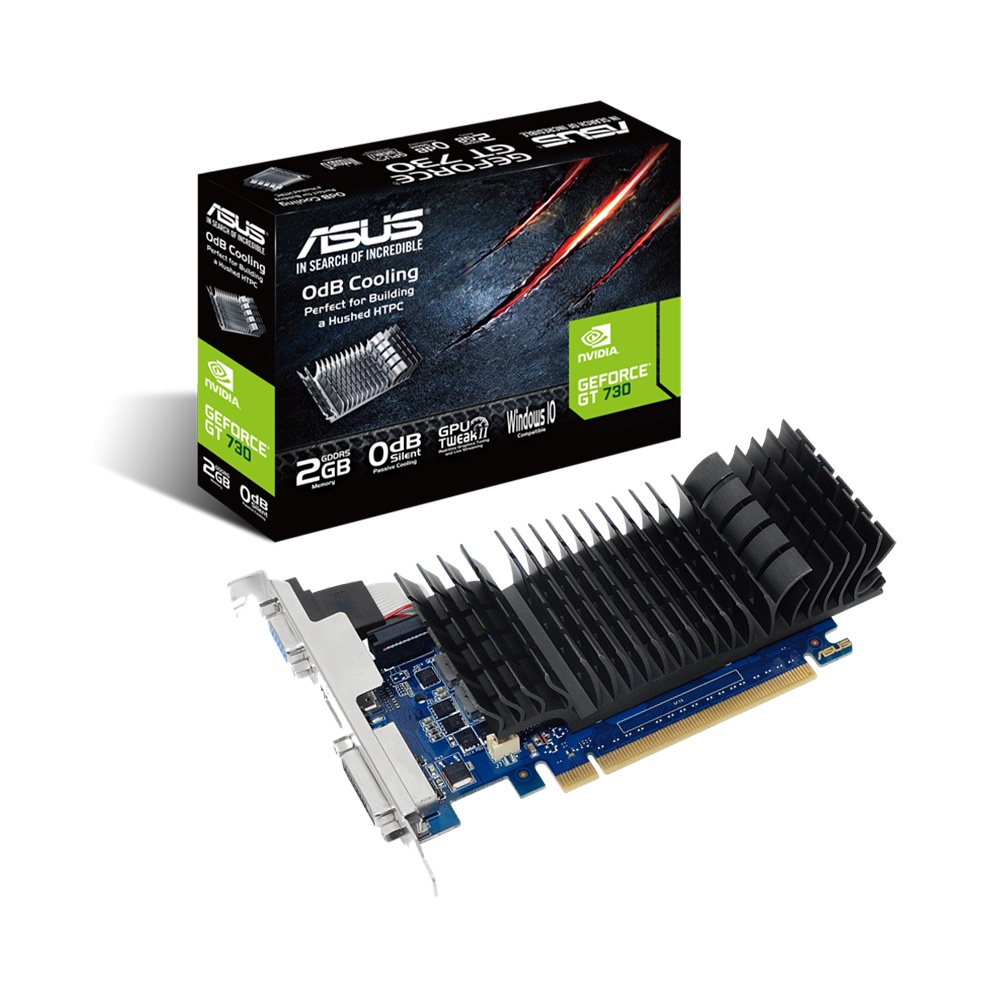 Card màn hình Asus GT730-SL-2GD5 BRK - NEW FULLBOX BH 12T (Có ảnh thật)
