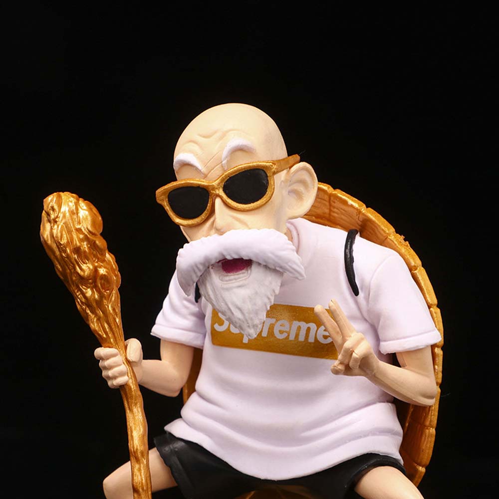 Mô hình Dragonball quy lão tiên sinh kame cầm quạt ba tiêu - Mô hinh sư phụ rùa siêu to