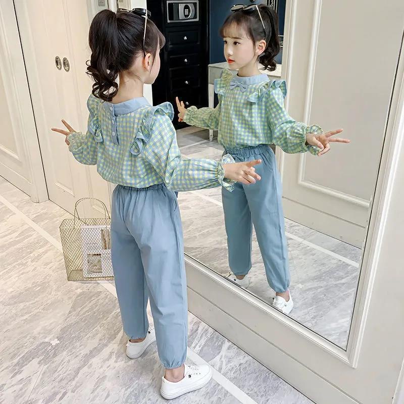 Bộ Đồ Hai Mảnh Phong Cách Mới 2022 Dành Cho Bé Gái