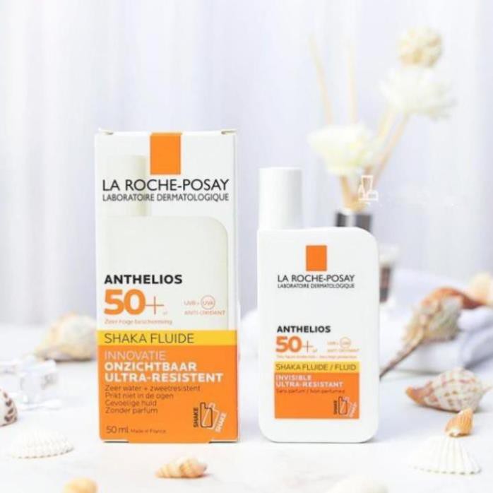 La Roche Posay Kem Chống Nắng Không Gây Nhờn Rít Dạng Sữa Anthelios XL Shaka Fluid SPF50+ 50ml