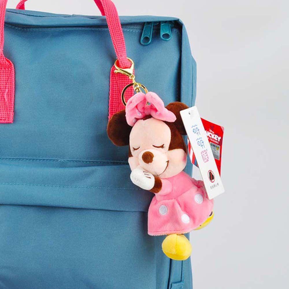 Móc Khóa Hình Chuột Mickey Nhồi Bông 14cm Dễ Thương