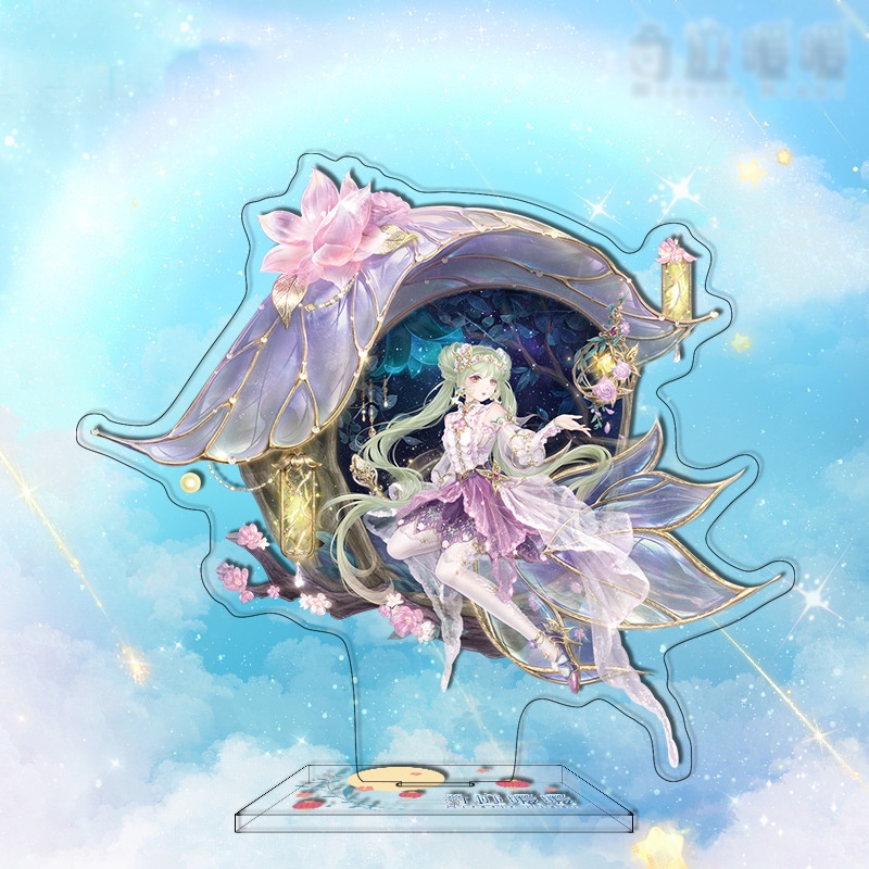 (5 mẫu) Standee Miracle Nikki Ngôi sao thời trang tượng acrylic standee anime mica chibi trang trí mô hình