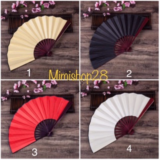 Quạt cổ trang nam cầm tay loại to cực phong cách