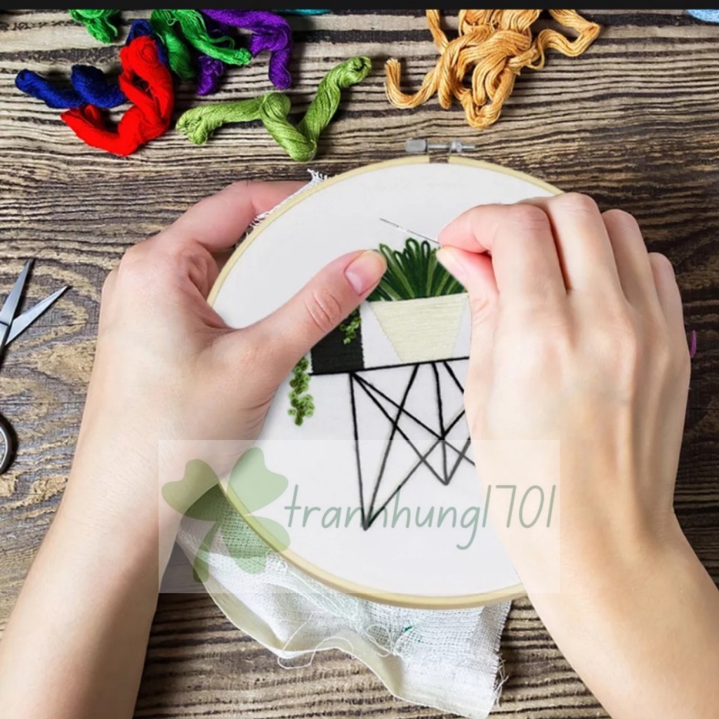 Bộ kit thêu tay trang trí DIY _ bộ sưu tập số 07