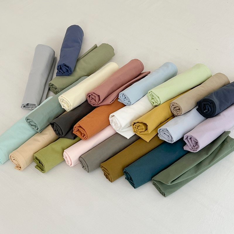 SET LẺ FULL MÀU: GA GIƯỜNG+ 2 VỎ GỐI