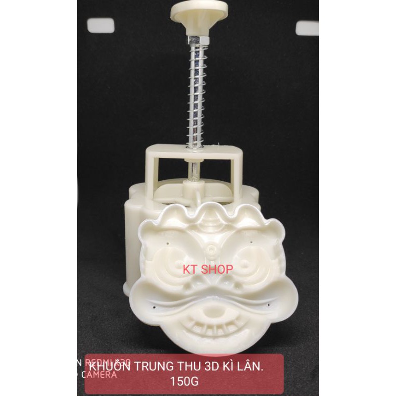 KHUÔN BÁNH TRUNG THU LÒ XO 150G HÌNH KÌ LÂN