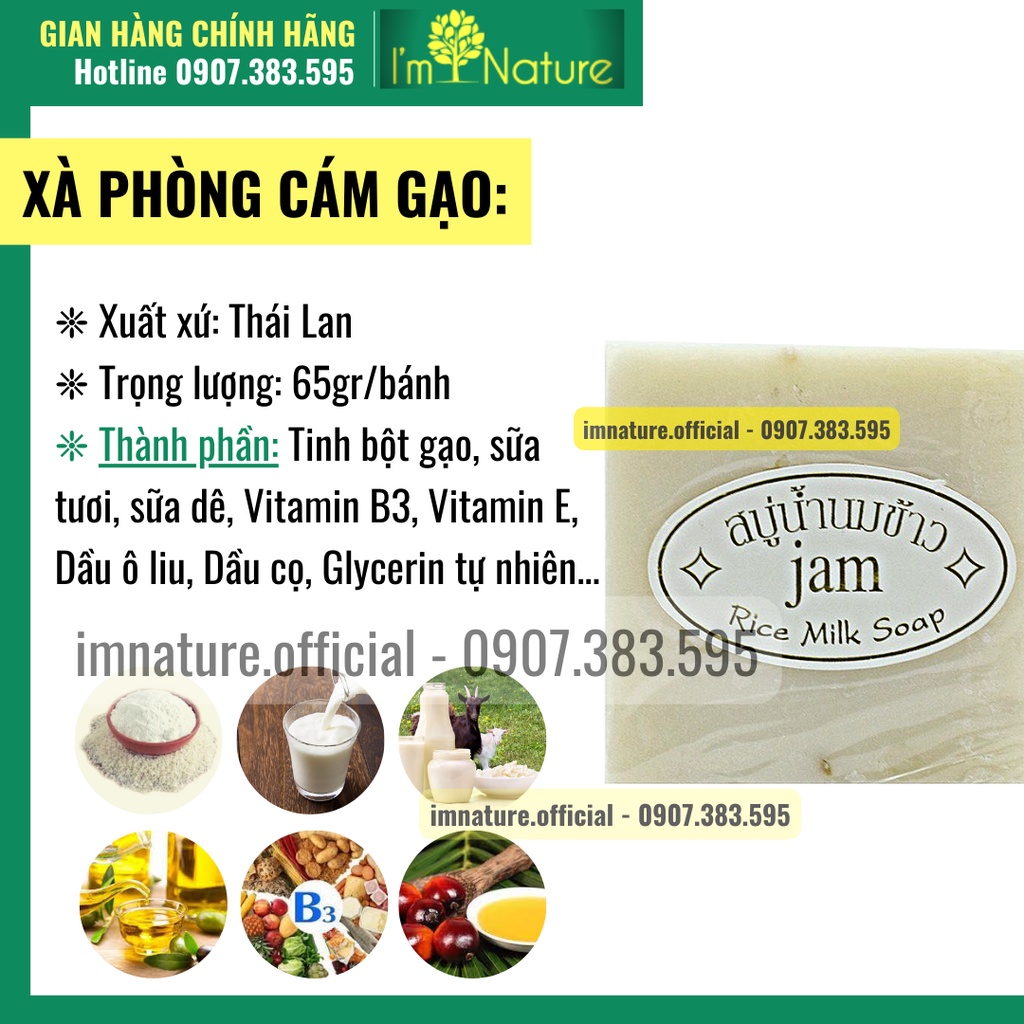 Xà Phòng Cám Gạo Cao Cấp Sáng Da Ngừa Mụn Cho Mặt Và Body