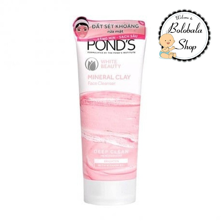 Sữa rửa mặt POND'S đất sét khoáng 40g-90g Ponds