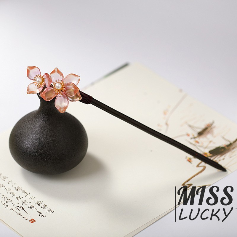 Trâm Cài Tóc Hình Hoa Đính Đá Sang Trọng Dành Cho Nữ