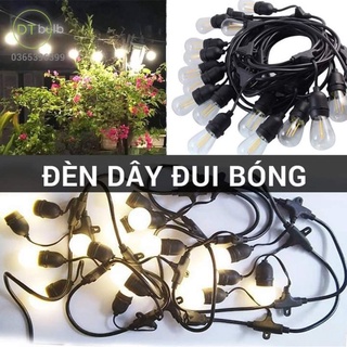 Dây đèn trang trí ngoài trời 10 mét 20 bóng -  chống nước